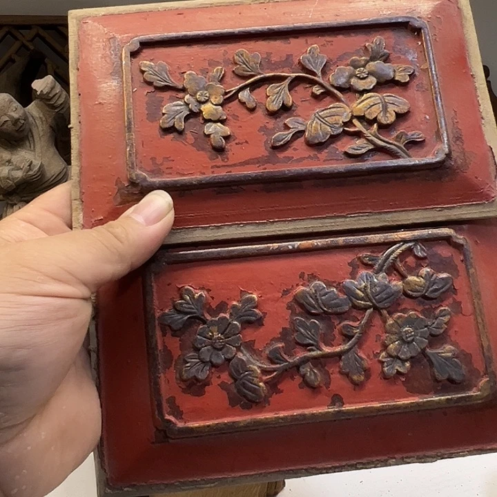 陶瓷龄**镇一对花卉一对