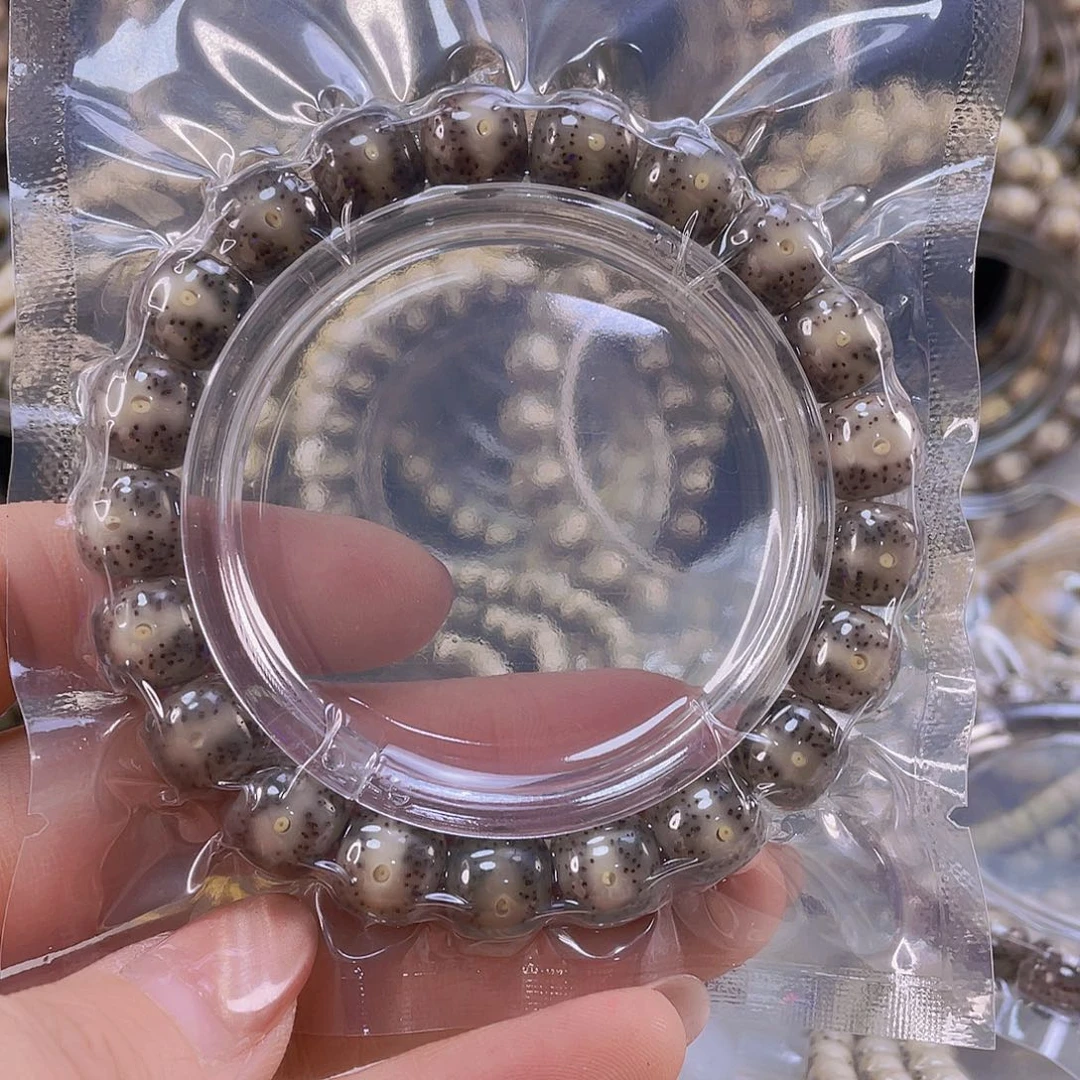 星月菩提吊坠糯冰一线天11*10