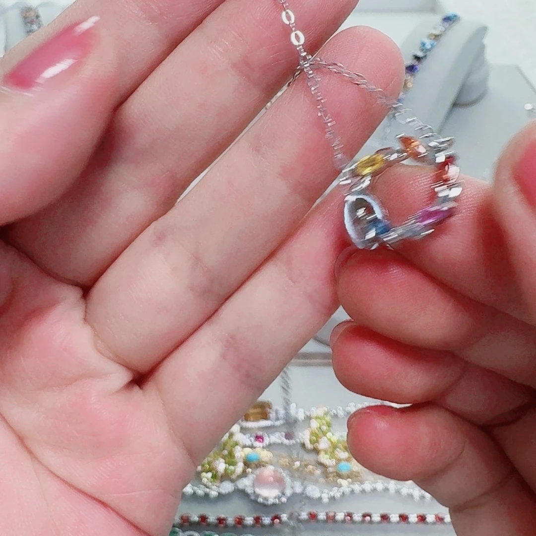 925银合成碳硅石