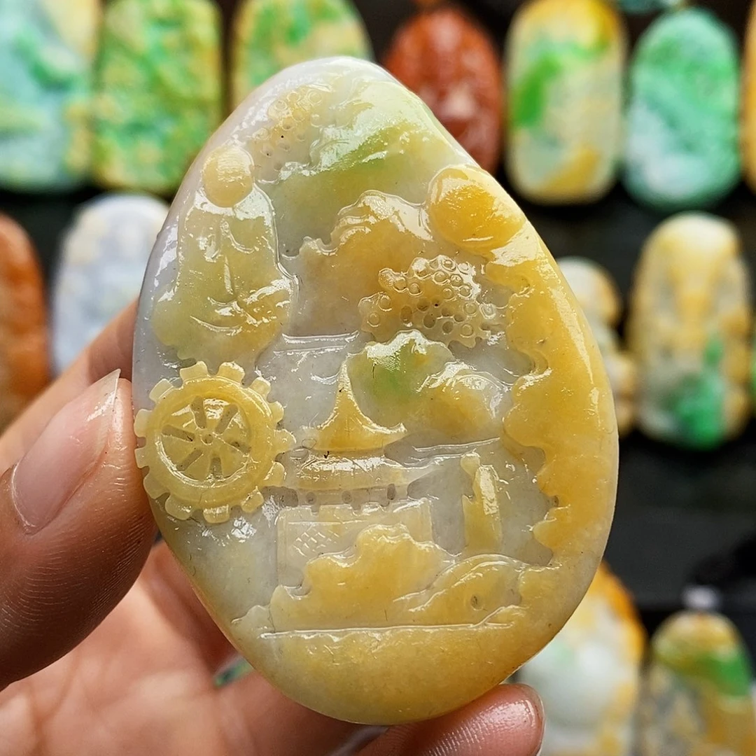 未镶嵌定制翡翠翡翠A货一物一证