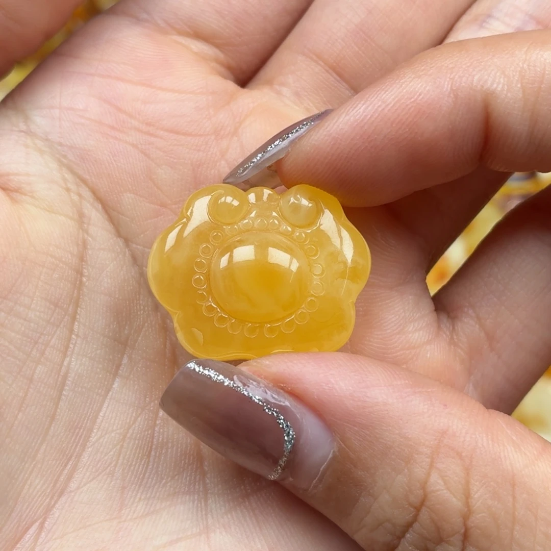 琥珀未镶嵌裸石蜜蜡