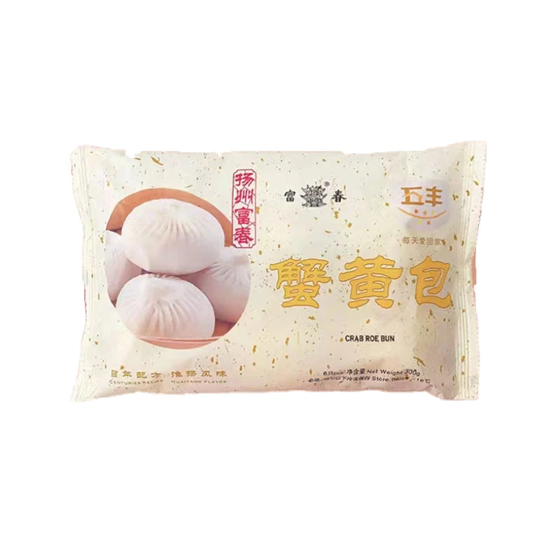 五丰富春蟹黄包300g
