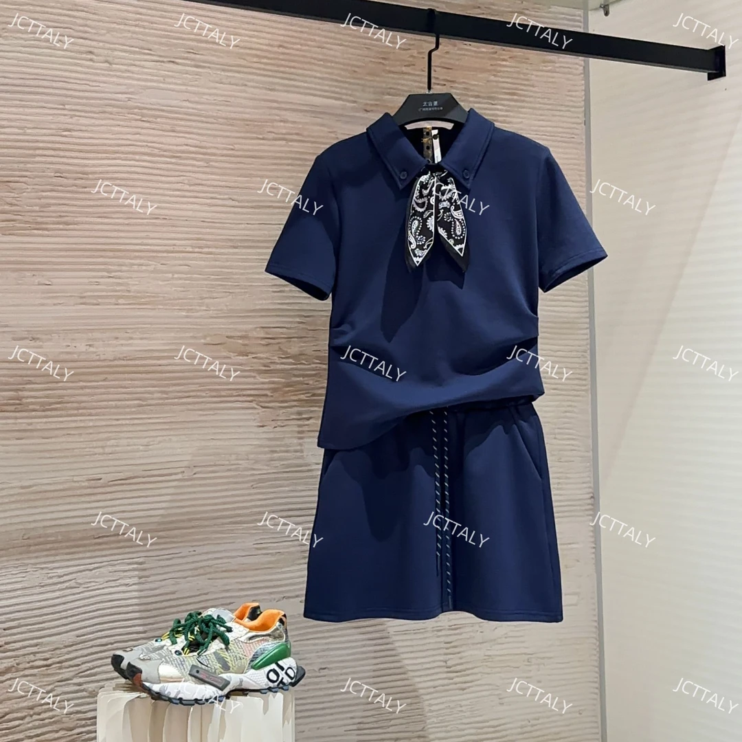 【宠粉价】夏季新款短袖套装裙两件套大码女款显瘦套装裙TZ-122