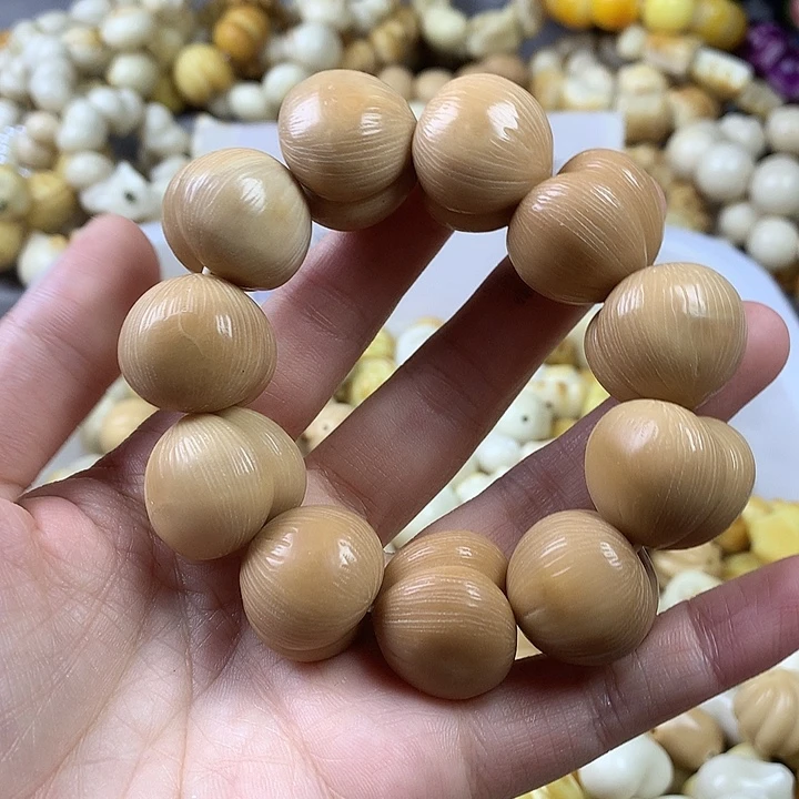 菩提根/象牙果手串象牙果屁桃瑕疵 不退不换