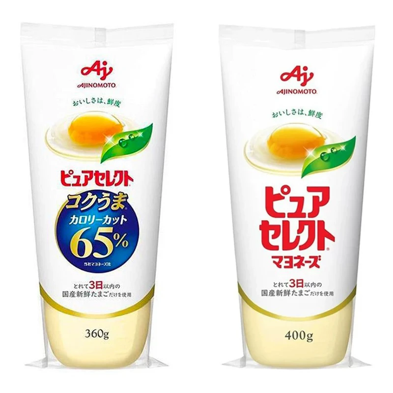 日本进口味之素蛋黄酱沙拉酱蔬菜水果色拉酱(赠送爷爷咖啡20g)