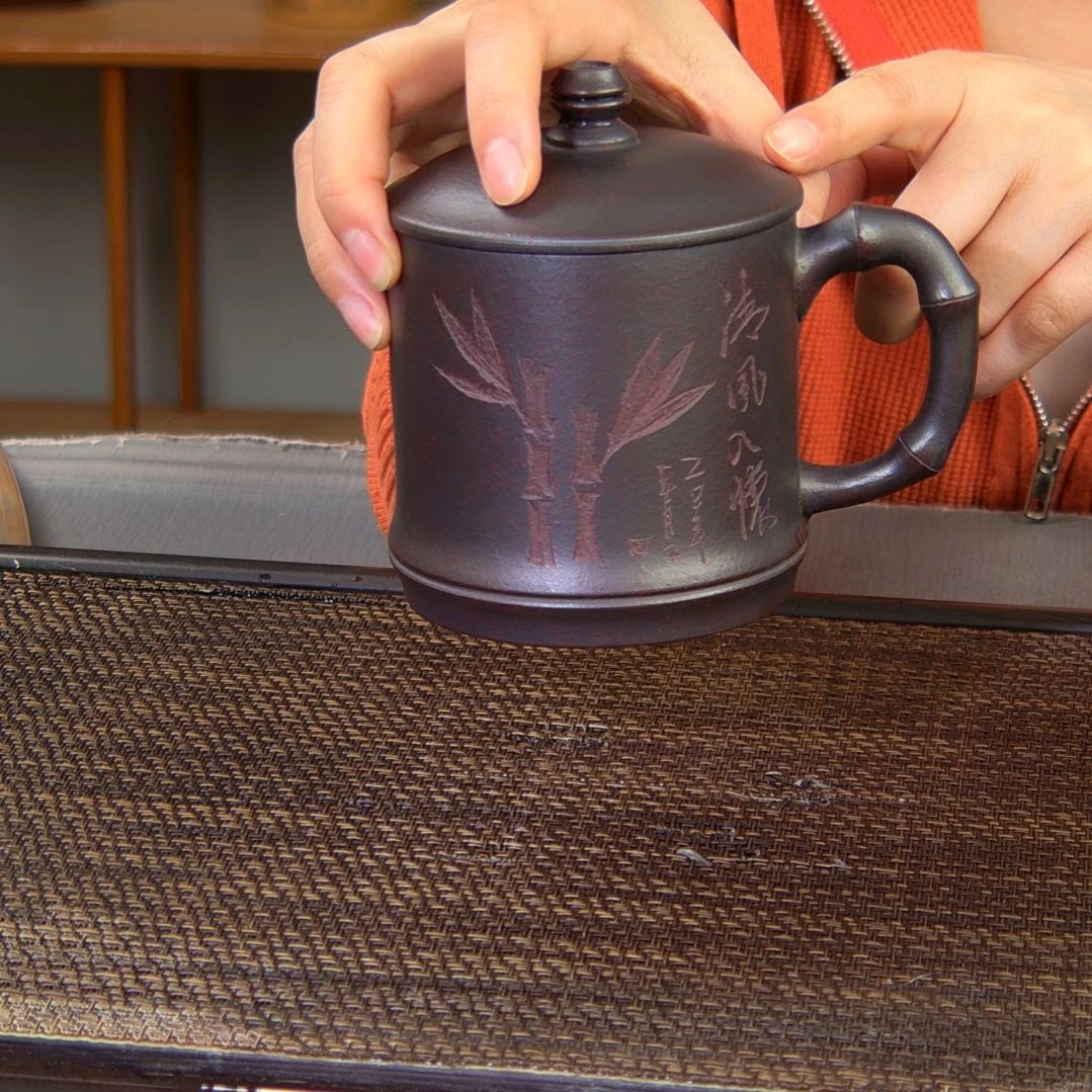 【闪购商品】茶杯紫砂高货放漏