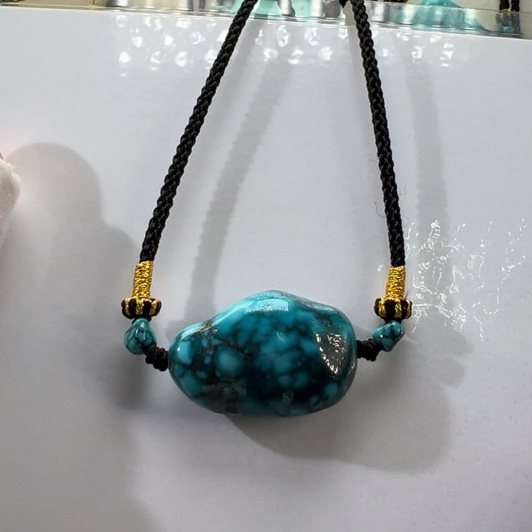 绿松石未镶嵌挂件