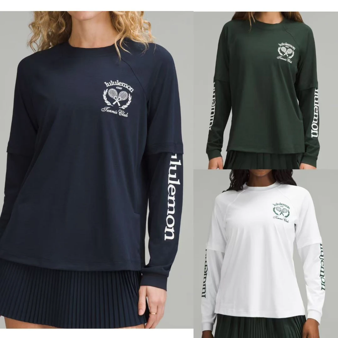 lululemon/露露乐蒙Layered Long-Sleeve Tennis分层防紫外线T恤