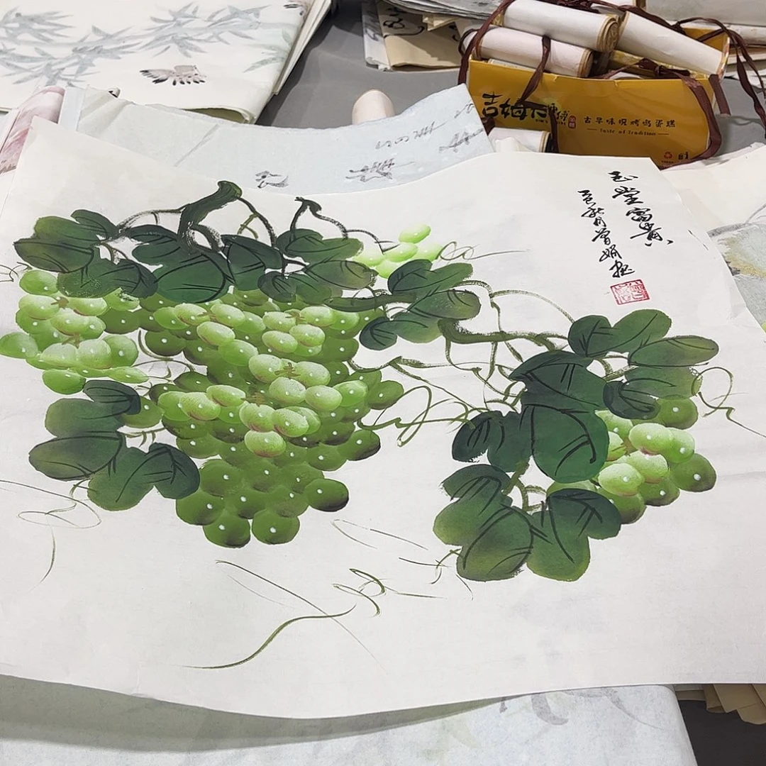国画H精品国画作品