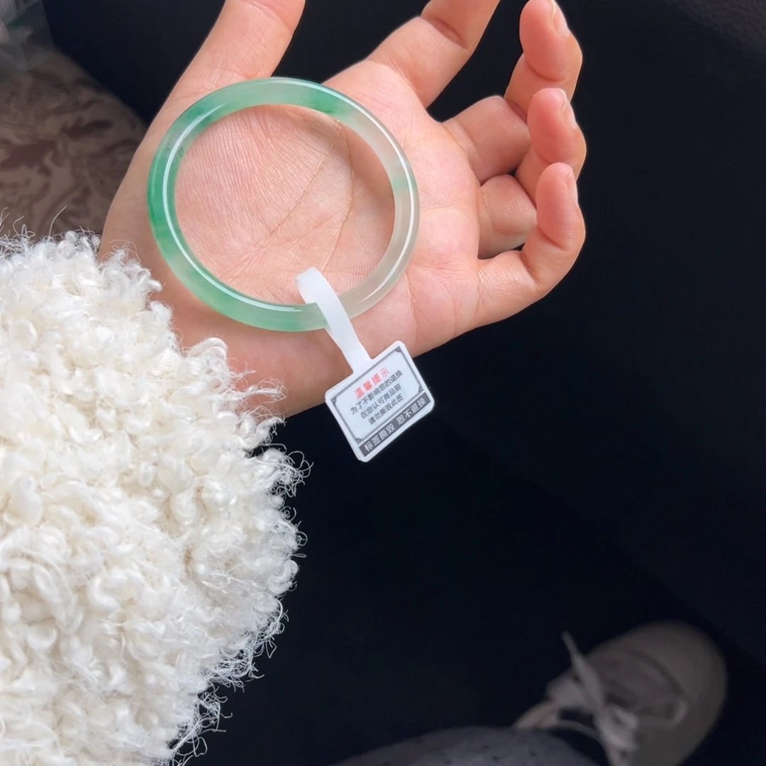 石英质玉未镶嵌手镯非洲翠54