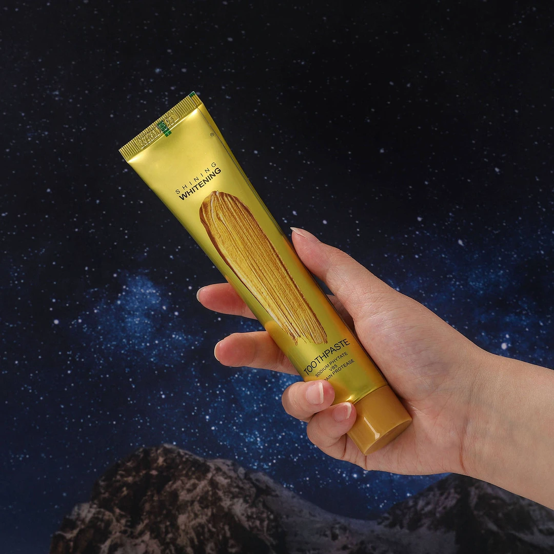 拍一发五 活性钛牙膏 大容量薄荷清香去口气牙膏 Q2602