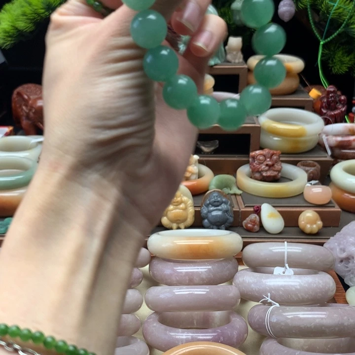 查罗石合金手镯（开口镯）