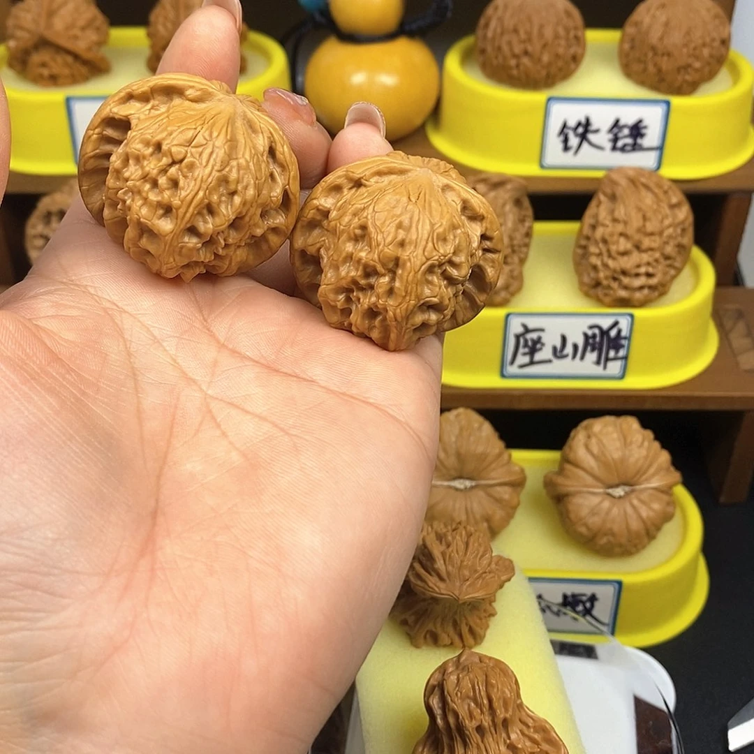 核桃野狼 文玩/木作/... 文玩把件