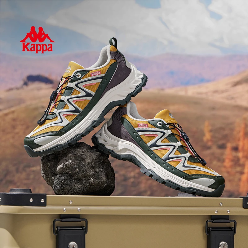 Kappa卡帕户外登山鞋男女运动跑步鞋百搭徒步休闲潮鞋子K0FY5MC58