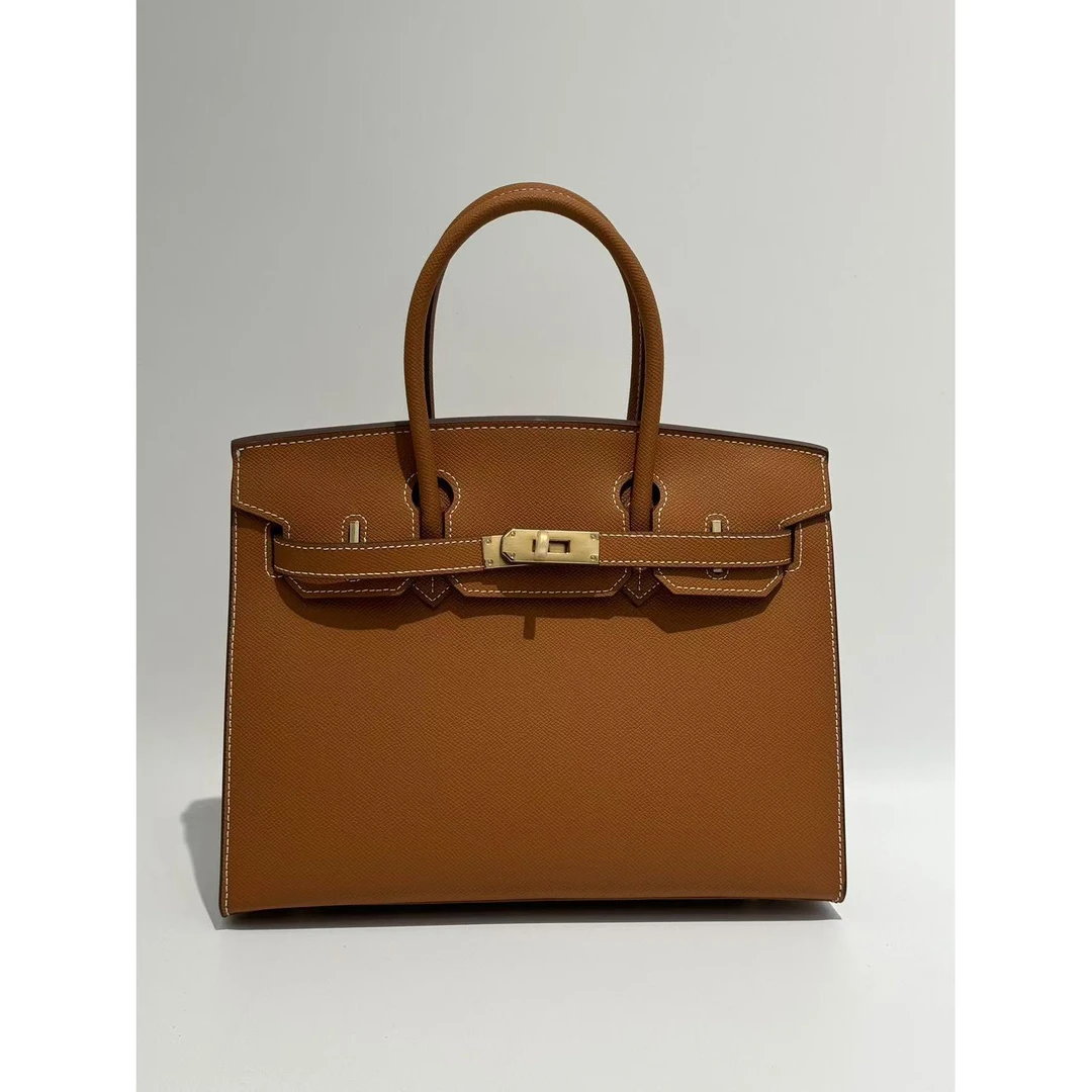 【Rain.Cun】XKY-1158-棕色轻奢小众时尚女士包凯莉