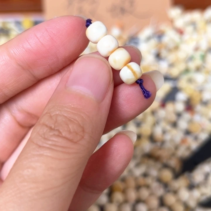 裸石蜜蜡未镶嵌6.5mm一组