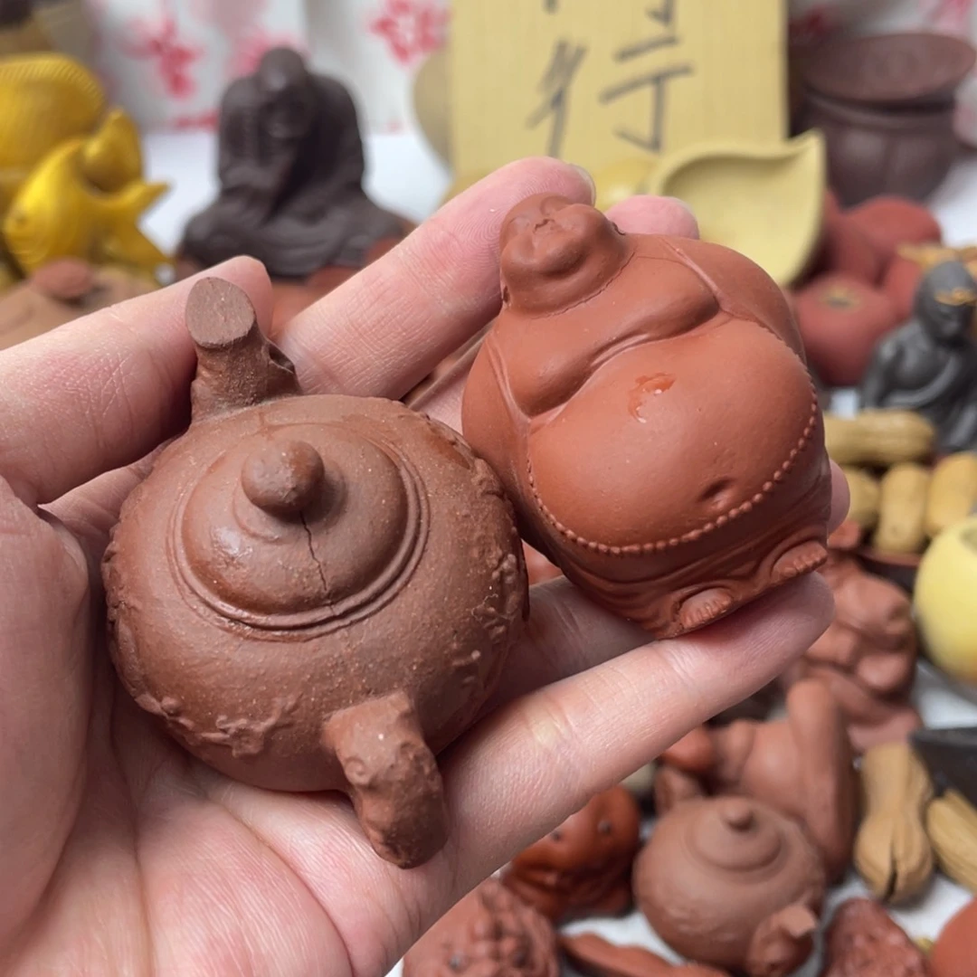 紫砂茶宠紫砂瑕疵