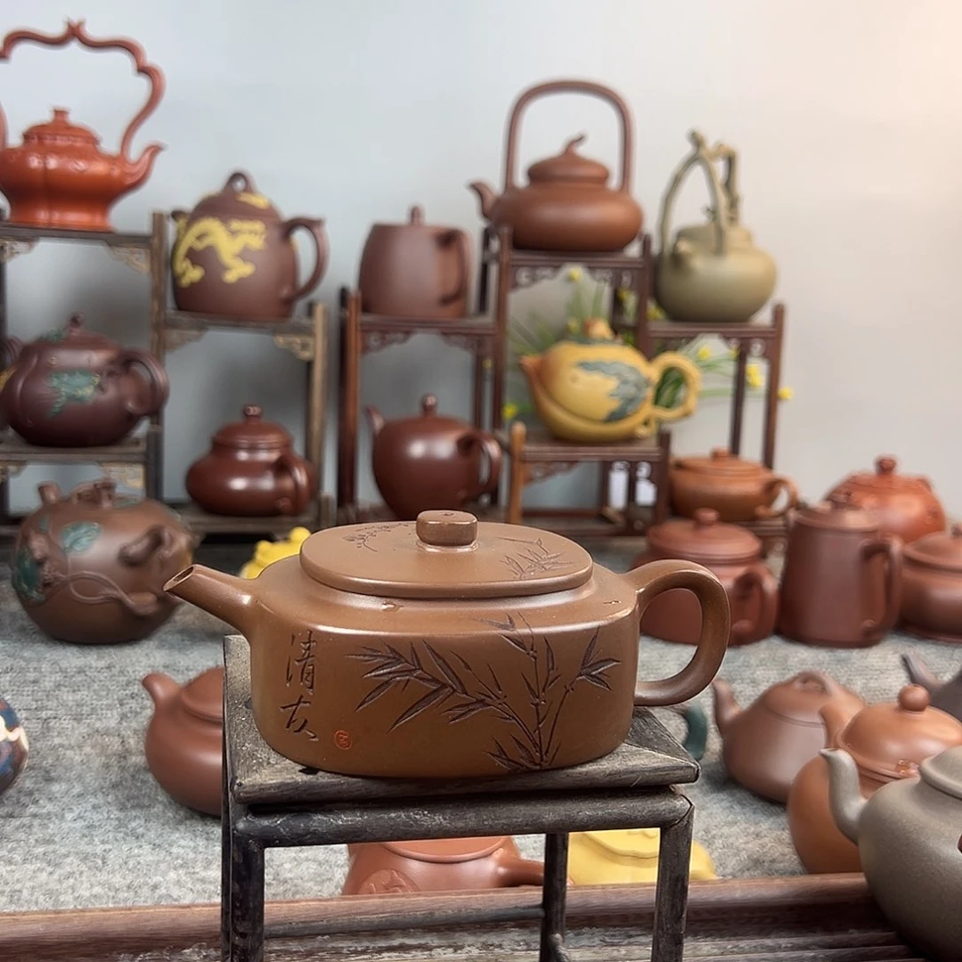 紫砂茶壶飞***比宜兴紫砂壶