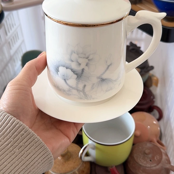 微瑕陶瓷茶具茶杯茶壶