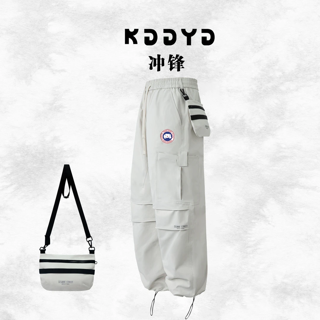 『KDD · YD』大大“鹅鹅鹅”大牌外贸原单户外伞兵裤工装软壳裤#5101