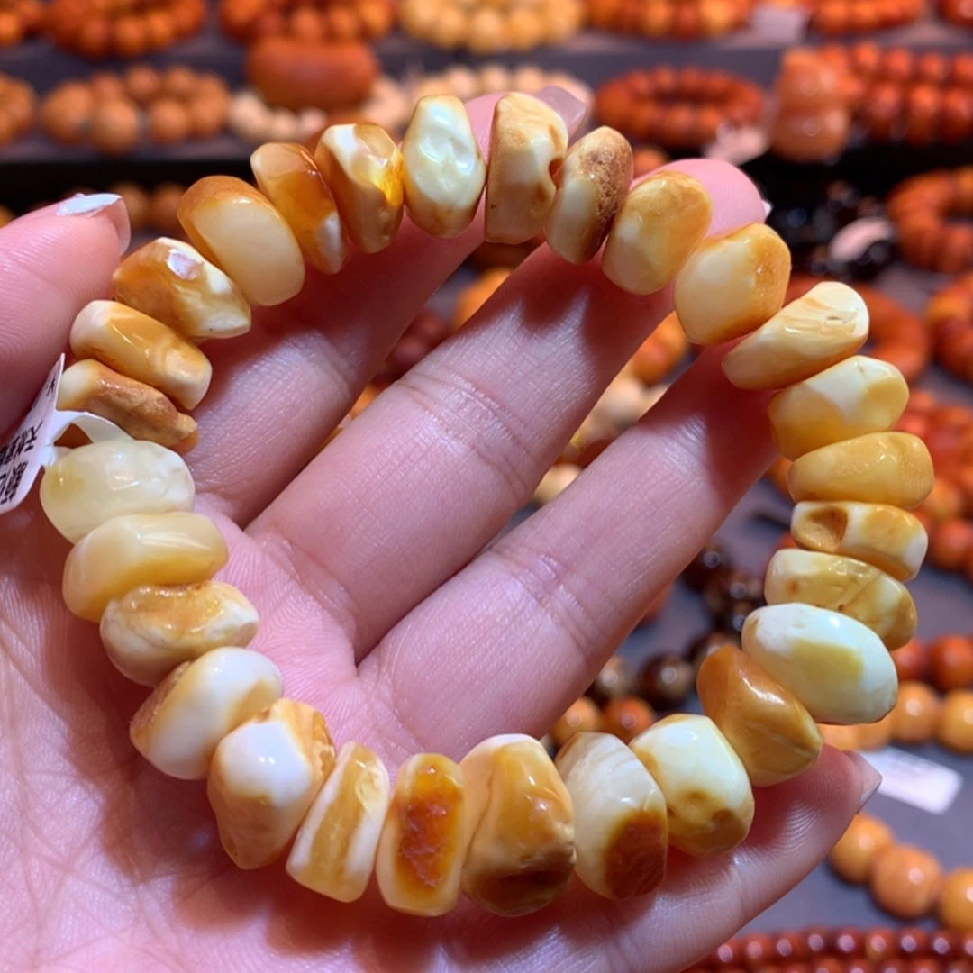 【闪购商品】未镶嵌蜜蜡手串?****°蜜蜡手串