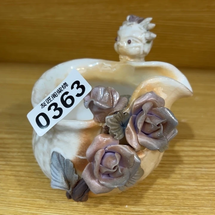 柴烧茶器，纯手工制作