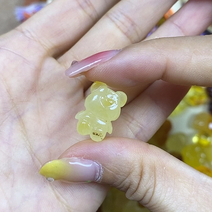 橄榄核吊坠小熊131