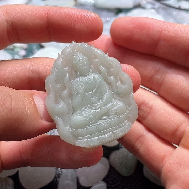 定制翡翠未镶嵌书*月翡翠