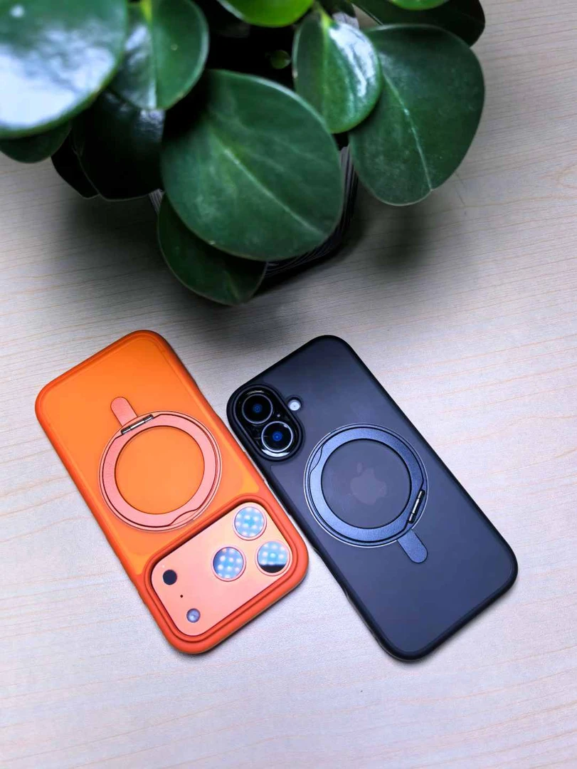 亿沁 适用iPhone17Promax360旋转手机壳16带Ai按键15Pro保护壳