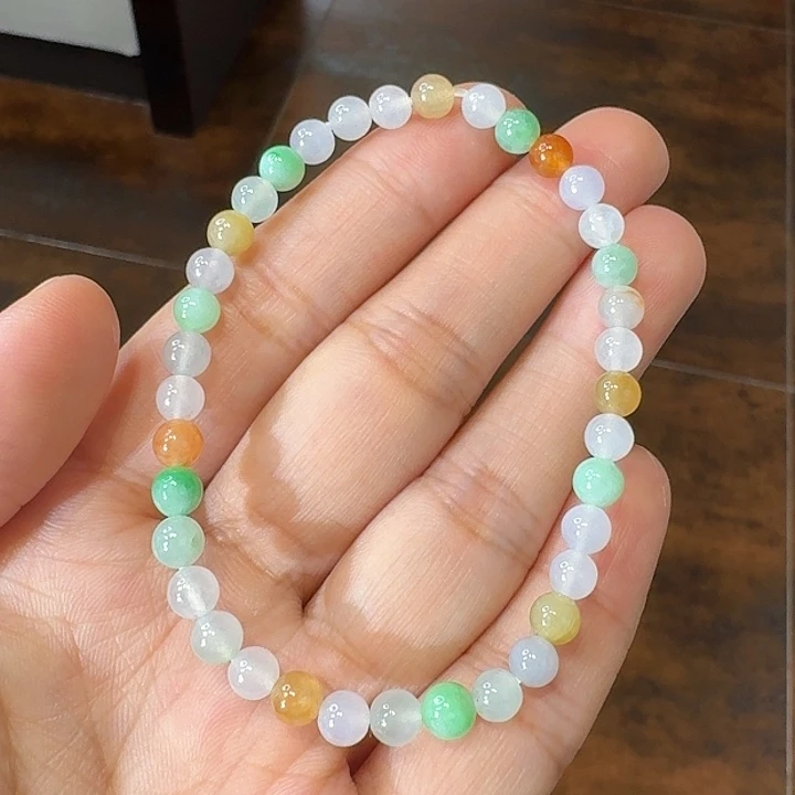 翡翠未镶嵌手链手串