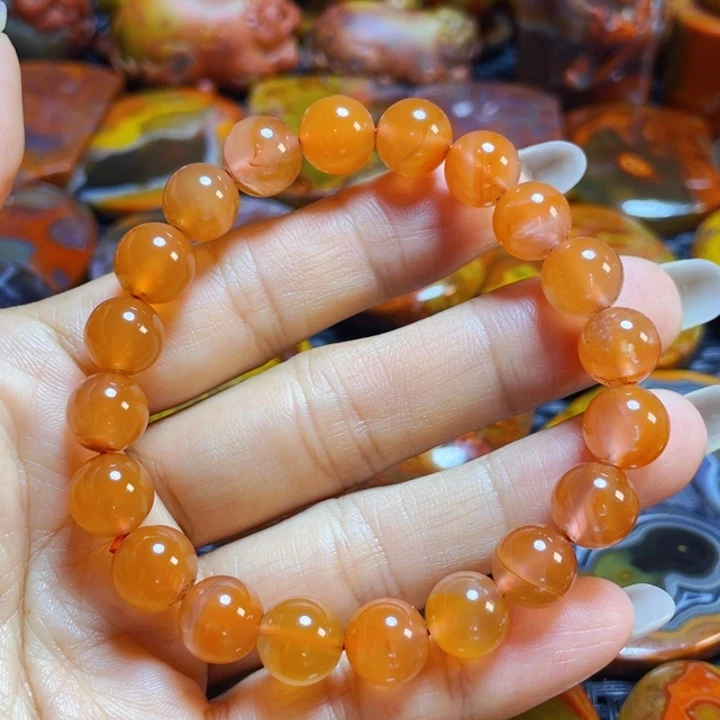 玛瑙/玉髓南红手串未镶嵌