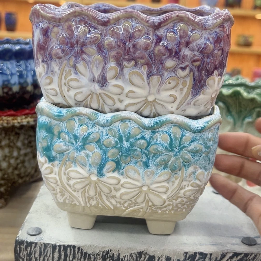 【闪购商品】陶瓷花盆