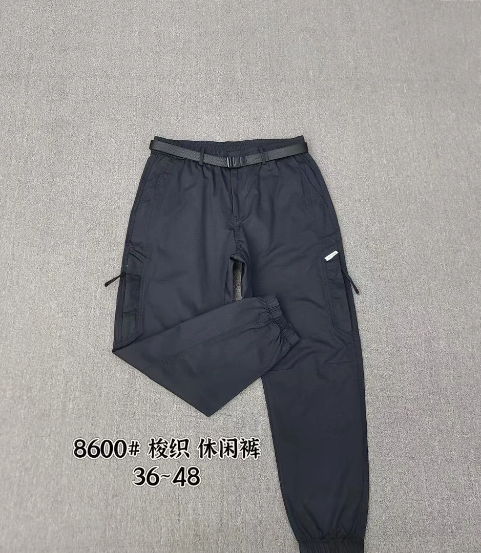 长裤工装裤韩版休闲裤男士梭织速干裤卫裤冲锋裤防水裤子黑色