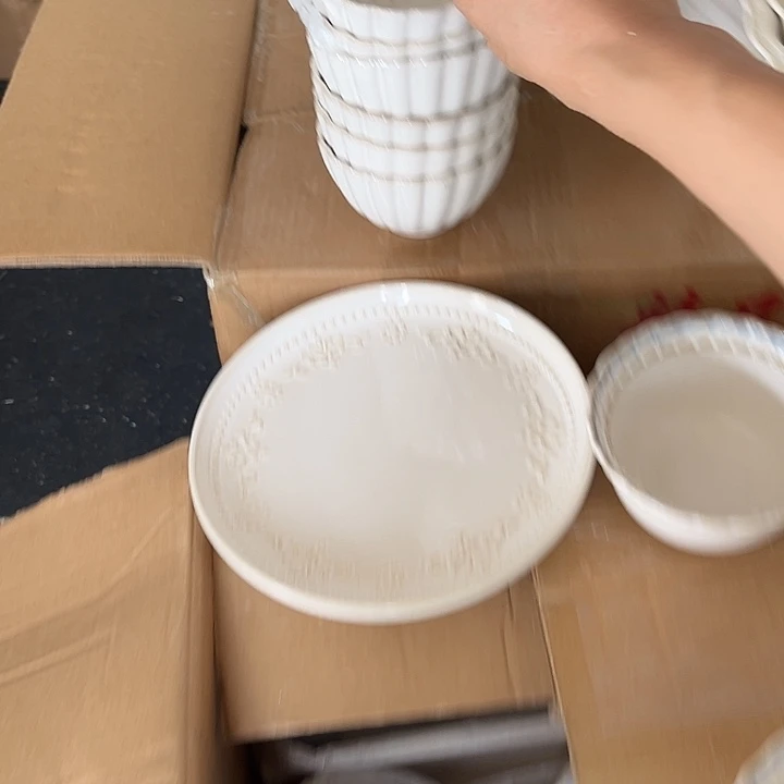 瓷片默认瑕疵商品贝壳泥饭碗