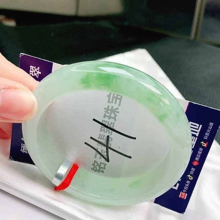 翡翠未镶嵌手镯缅甸天然a货翡翠手镯