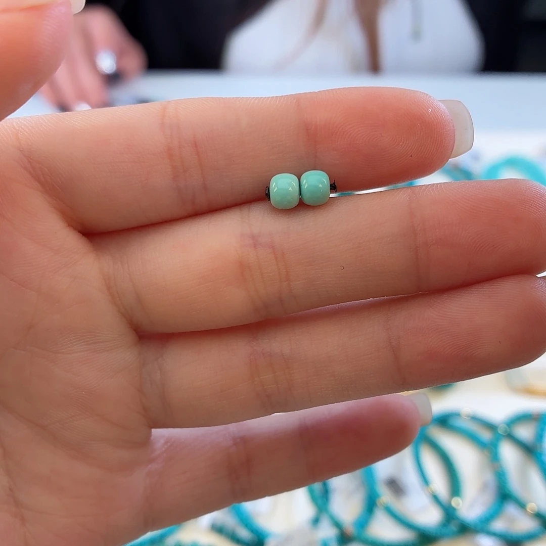 绿松石未镶嵌配饰5.1mm