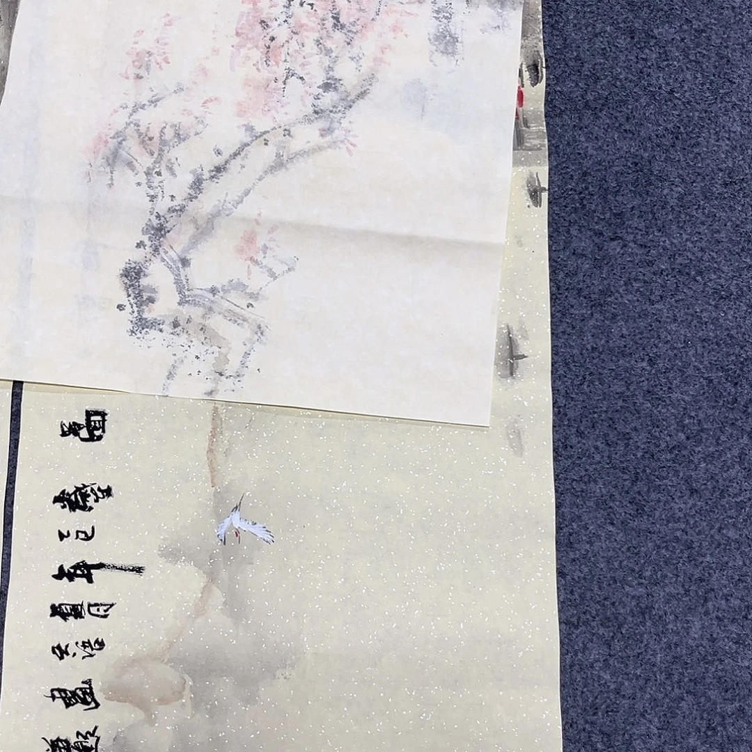 国画国画老师手绘作品