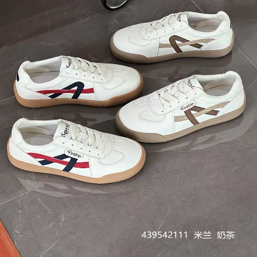 439542111运动休闲鞋2025年春季福利轻便平底拼色透气百搭舒适女
