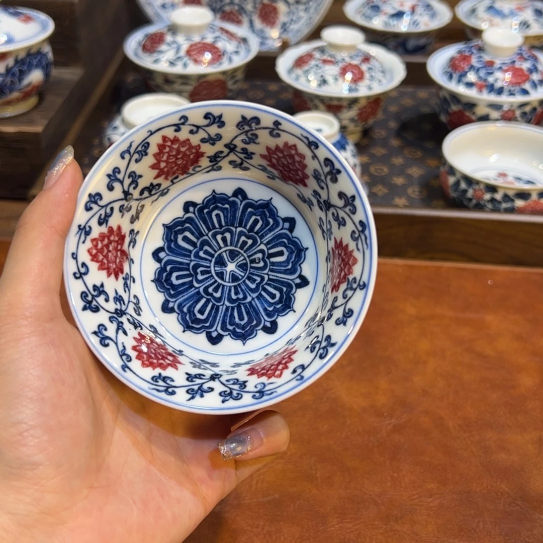 陶摆件景德镇陶瓷茶器百宝箱