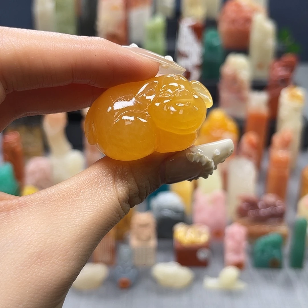 寿山石印石包邮包刻9254