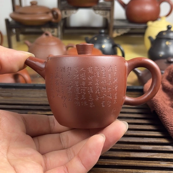 原矿紫砂半手工制作