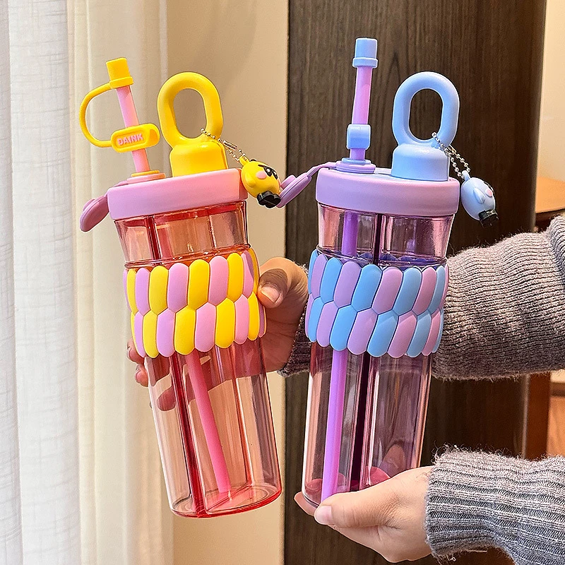 水杯大容量高颜值女生新款巨无霸冰霸杯吸管杯成人运动水壶学生用