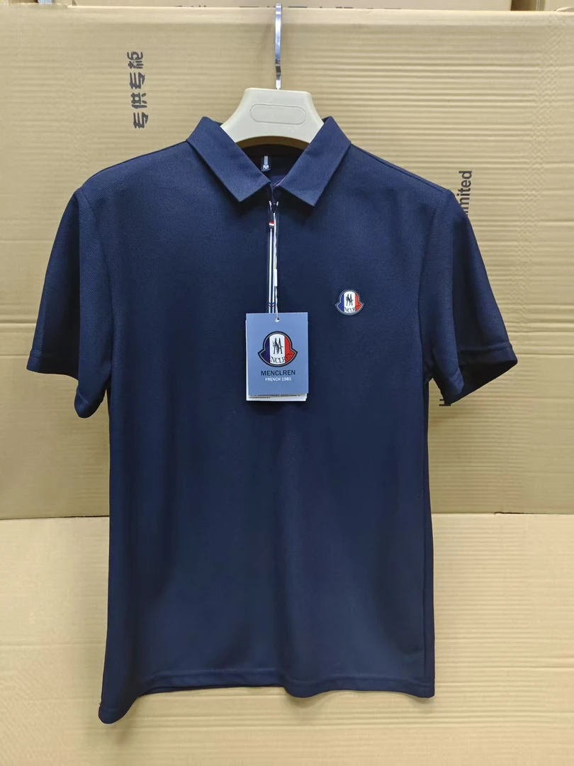 纯色夏季休闲Polo衫