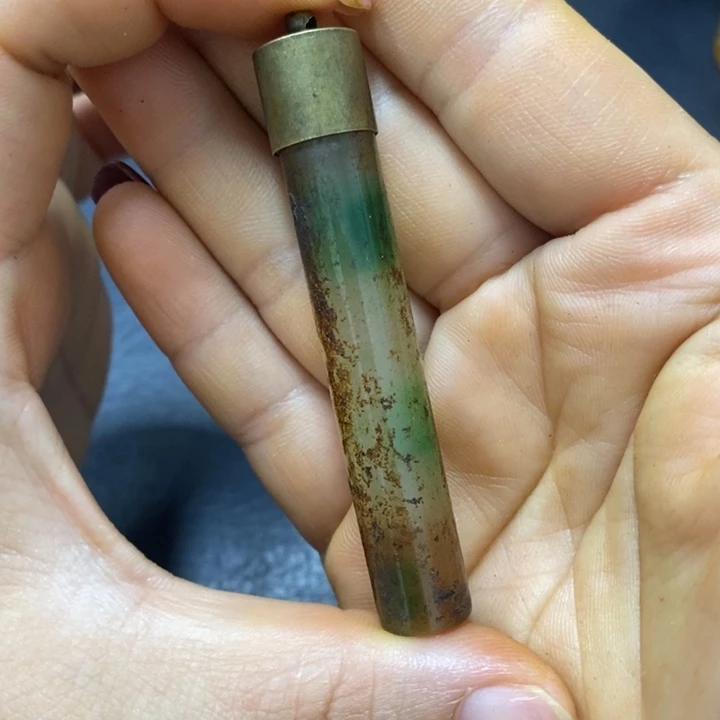 白玉菩提吊坠摆件