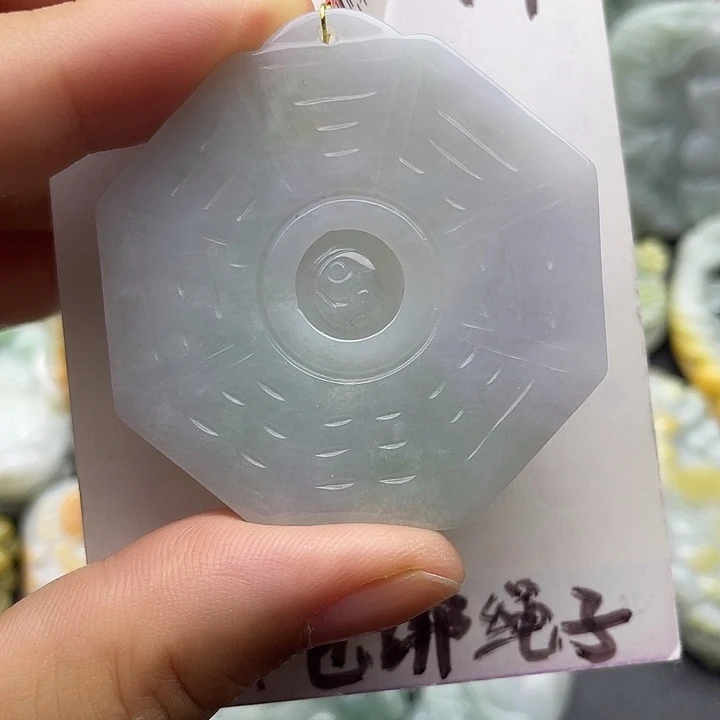 颈饰未镶嵌翡翠天然翡翠