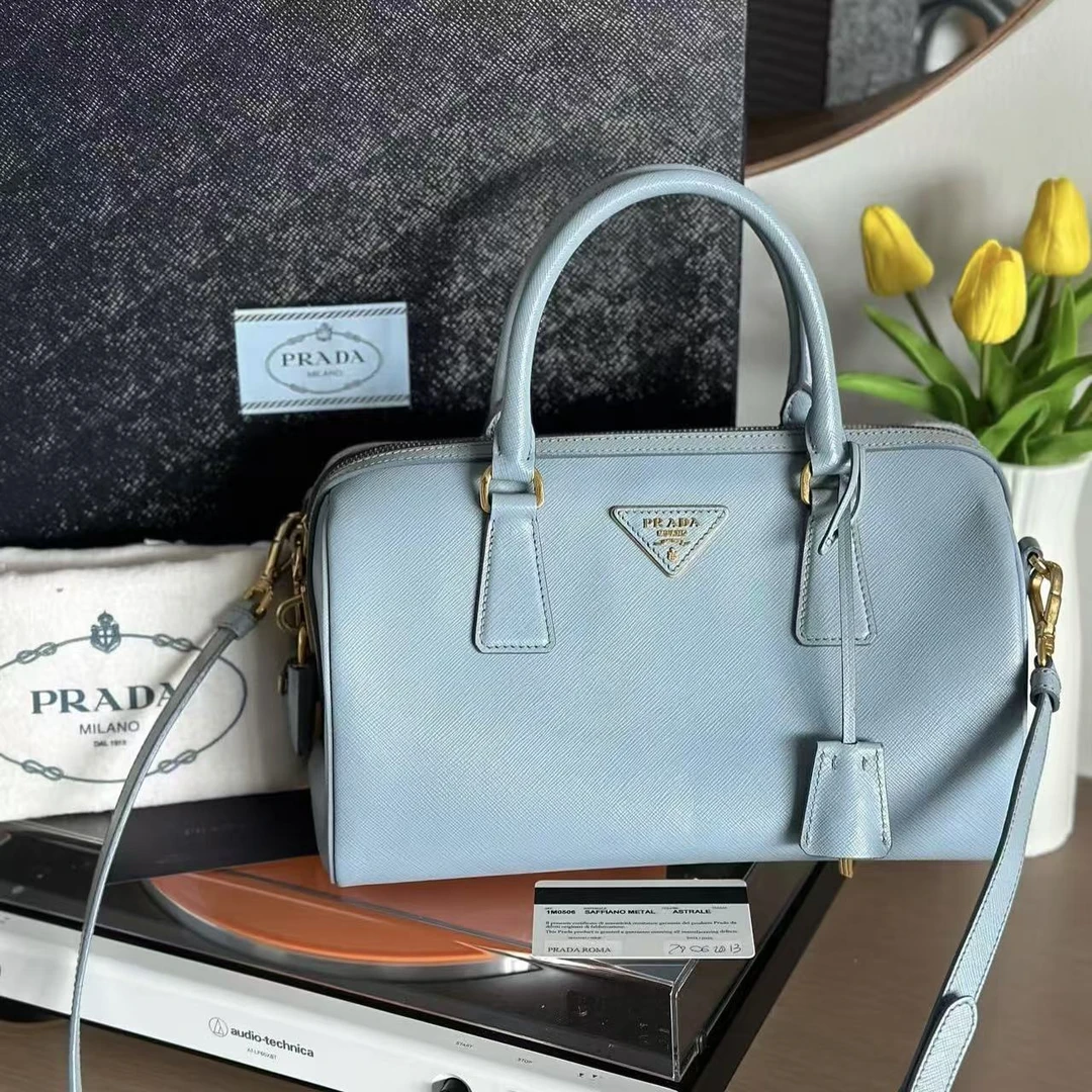 Prada/普拉达 单肩包 波士顿20cm mx8934/2511