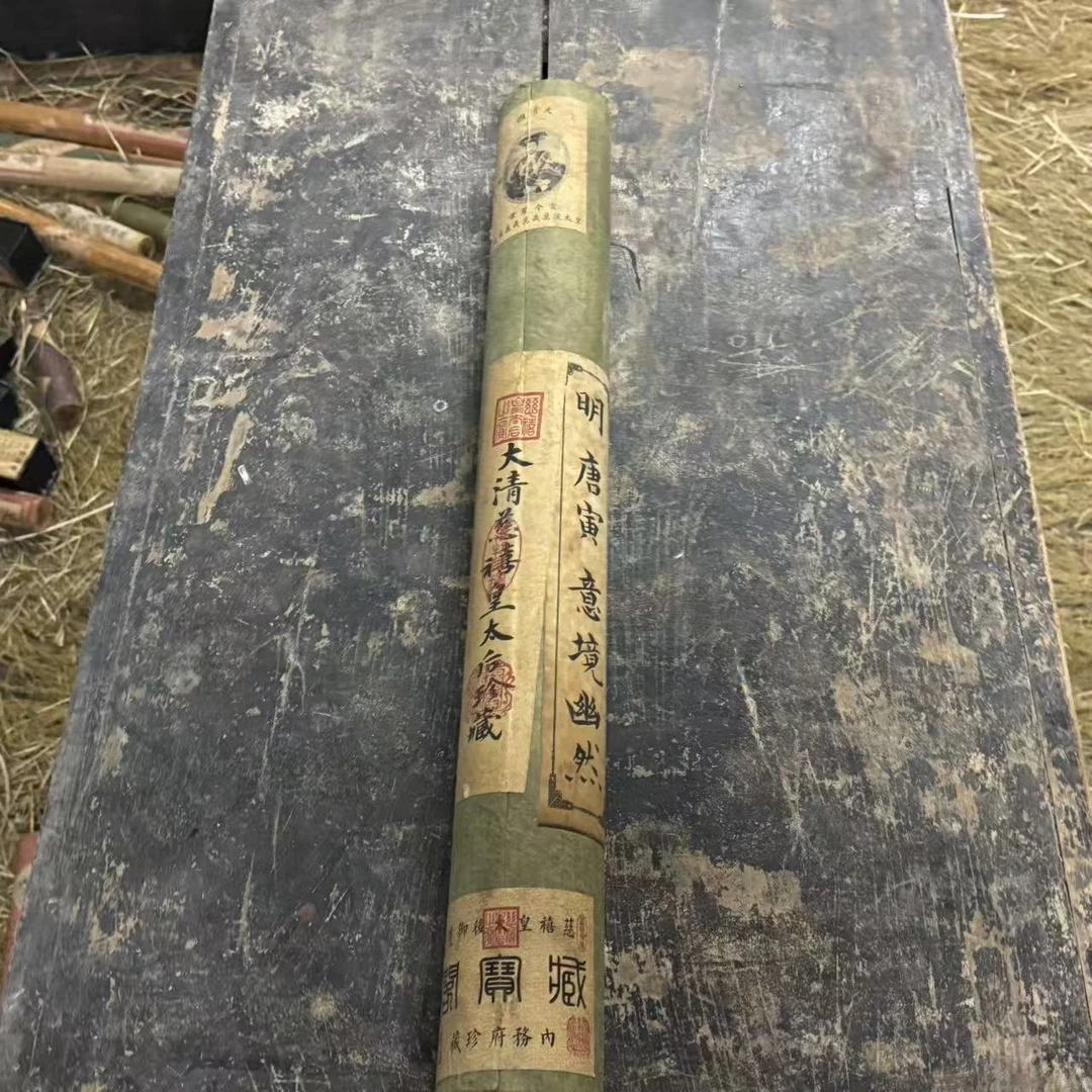 旧时光大百货商行老旧珍品长筒画