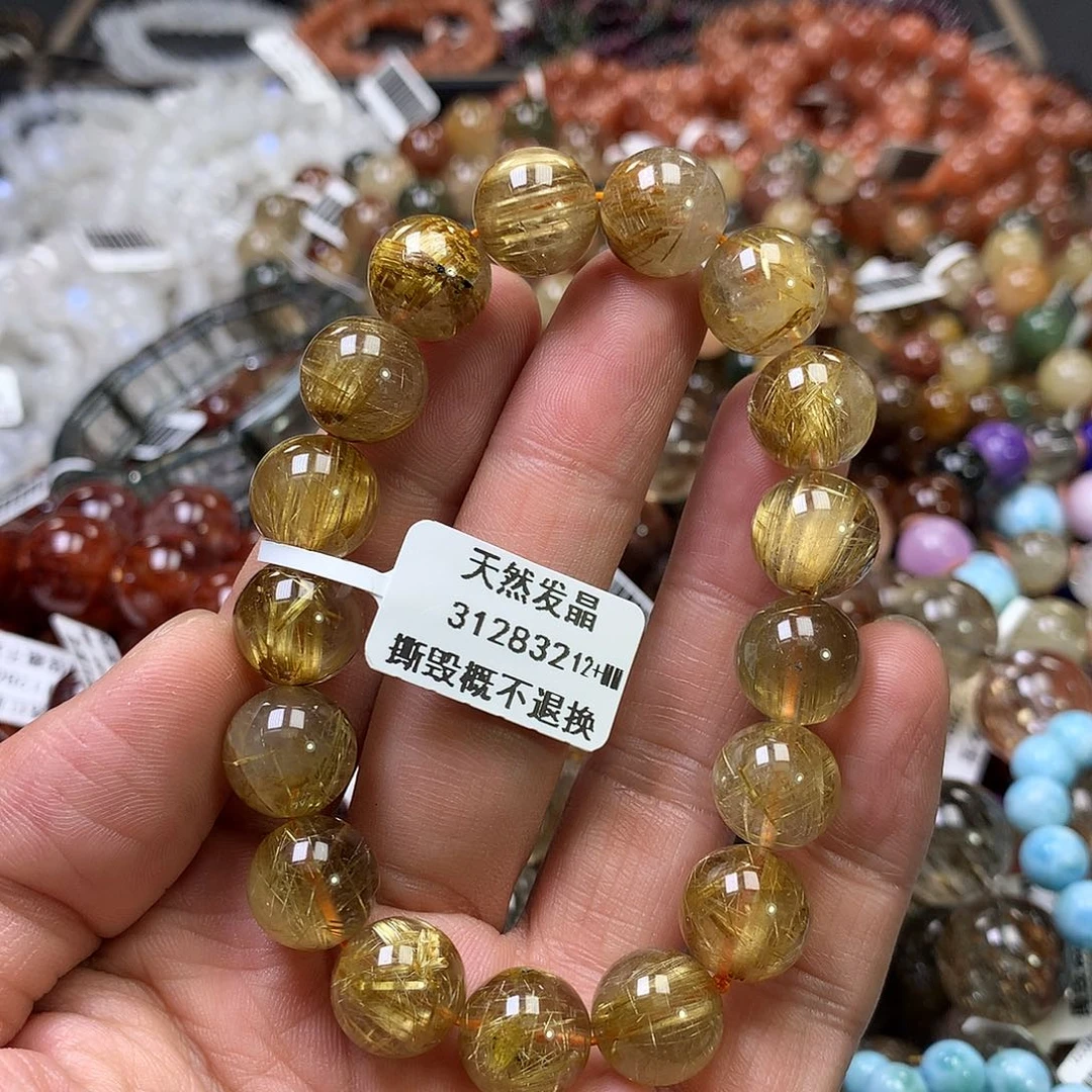 水晶手链未镶嵌，