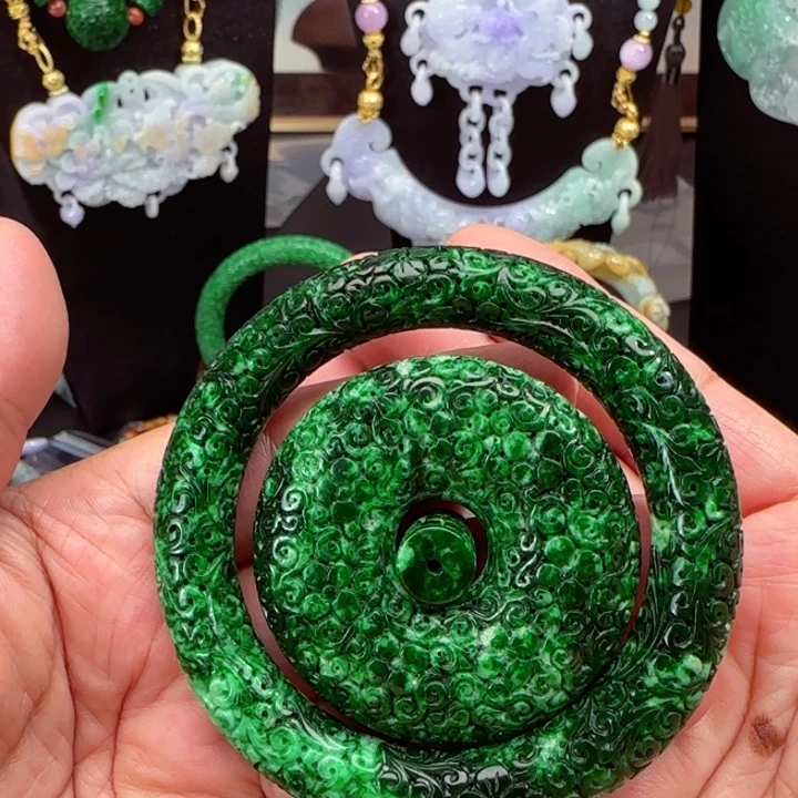 C***G颈饰未镶嵌翡翠复古