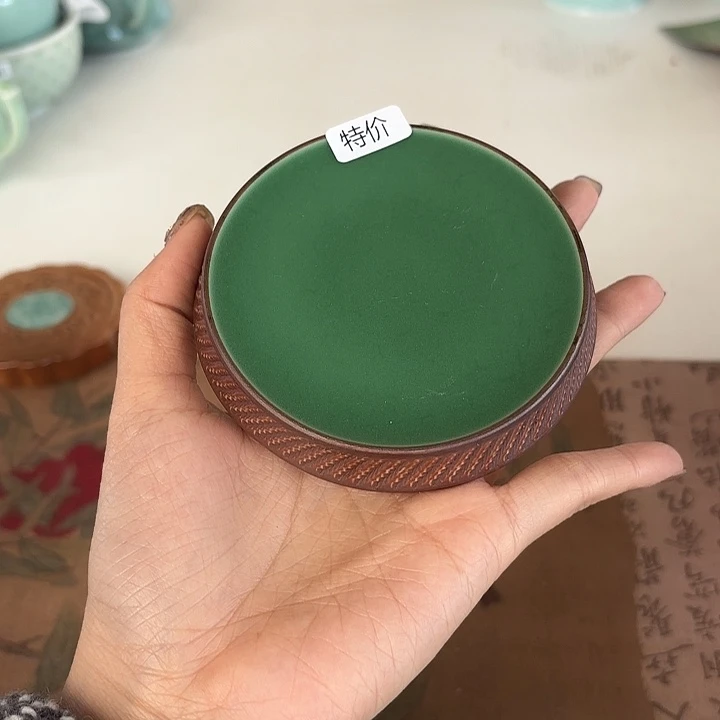 龙泉云间青瓷小米茶器